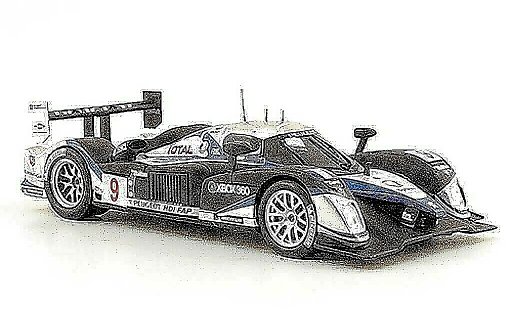 Peugeot 908 2009 1/43 Provence Moulage HDI FAP No.9 24h Le Mans miniature