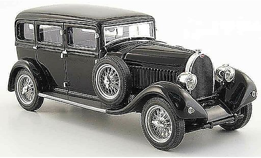 Bugatti 46 limousine 1/43 Luxcar noire 1 miniature
