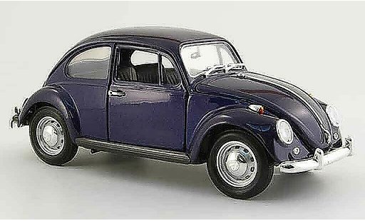 Volkswagen Kafer Base 1/18 Yat Ming bleu fonce 1967 miniature