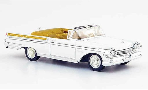 Mercury Turnpike Base 1/43 Yat Ming Cruiser blanche 1957 miniature