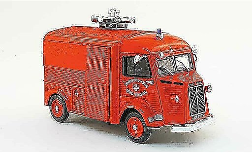 Citroen Type HY pompiers 1/43 Eligor fourgon pompier 1958 miniature