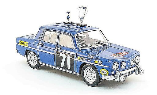 Renault 8 Gordini 1/43 Eligor no.71 rallye marokko 196 miniature