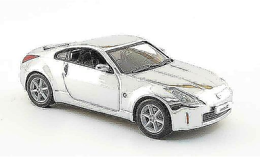 Nissan 350Z Base 1/43 J Collection chrom miniature