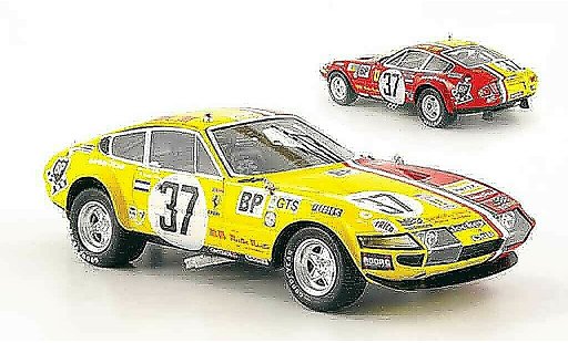 Ferrari 365 GTB/4 1/43 Red Line no.37 24h le mans 1973 miniature