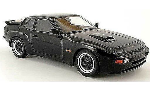 Porsche 924 1980 1/18 Autoart carrera gt noire miniature