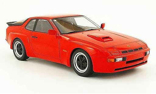 Porsche 924 1980 1/18 Autoart carrera gt rouge miniature