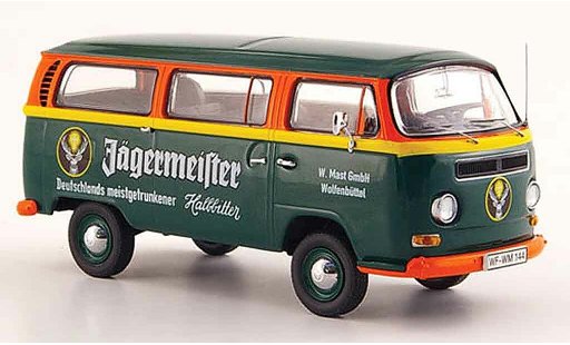 Volkswagen Combi A 1/43 Schuco t 2a bus jagermeister miniature