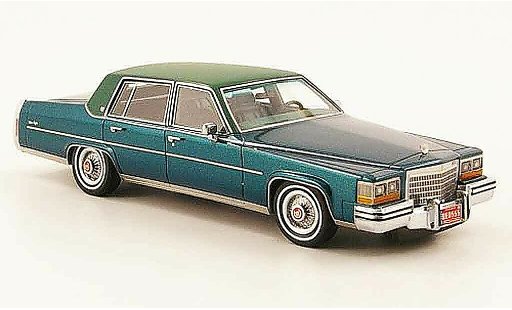 Cadillac Fleetwood Brougham 1/43 Neo verte olive 1982 miniature
