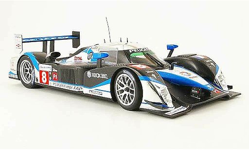 Peugeot 908 2009 1/18 Minichamps hdi fap no.8 total 24h le mans miniature
