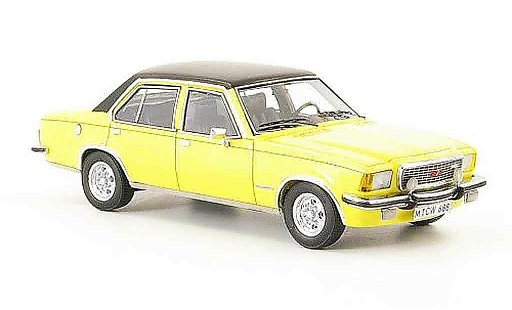 Opel Commodore B 1/43 Neo gs e jaune noire lim. auflage 1973 miniature