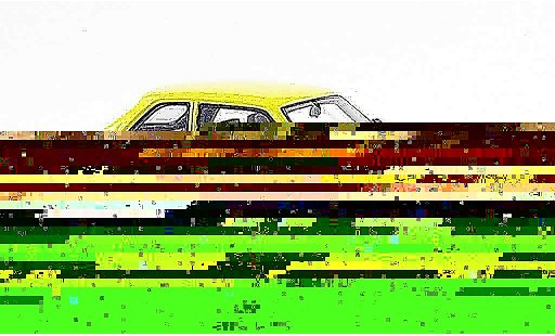 Opel Ascona B SR 1/43 Neo jaune 2 turig liavec. auflage 300 1980 miniature