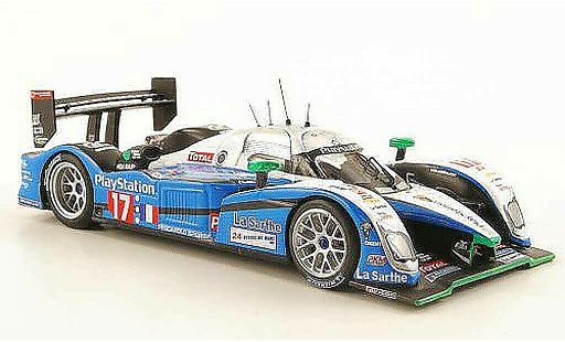 Peugeot 908 2009 1/43 IXO HDi FAP No.17 PlayStation 24h Le Mans miniature