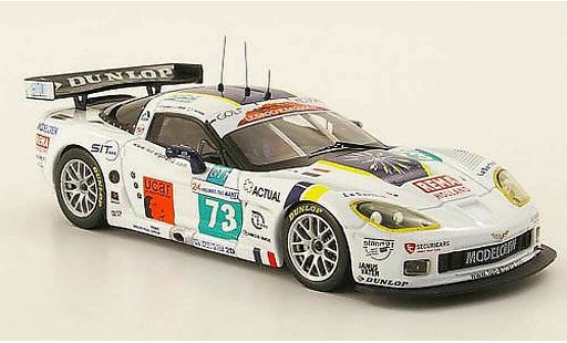 Chevrolet Corvette course 1/43 IXO C6 R No.73 24h Le Mans 2009 miniature