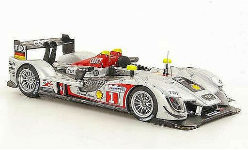 Audi R15 course 1/43 IXO 2009 TDI No.1 R.Capello / T.Kristensen / A.McNish 24h Le Mans miniature