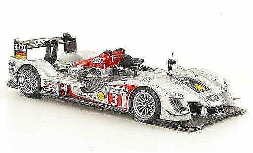 Audi R15 course 1/43 IXO 2009 TDI No.3 T.Bernhard / R.Dumas / A.Premat 24h Le Mans miniature