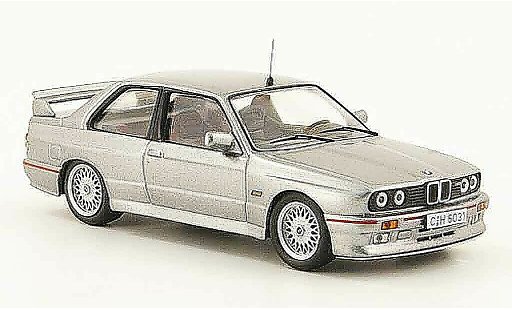 Bmw M3 Sport Evolution 1/43 IXO E30 grise metallisee grise 1990 miniature
