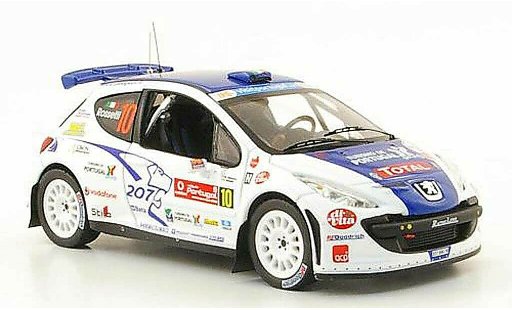 Peugeot 207 S2000 1/43 IXO No.10 Total Rally Portugal 2008 miniature