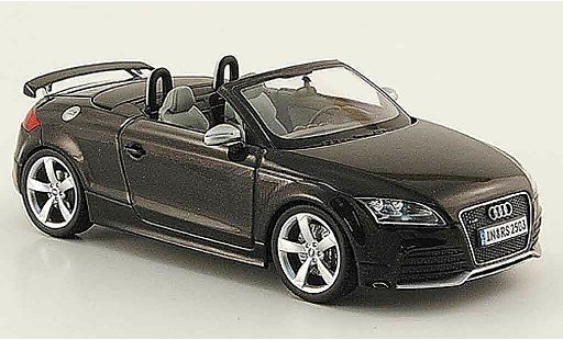 Audi TT rs roadster 1/43 Schuco noire 2009 miniature