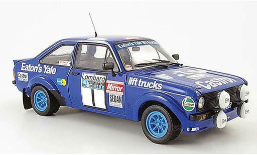Ford Escort RS 1/18 Sun Star no.1 eaton yale vainqueur rallye gb 1979 miniature