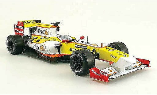 Renault F1 2009 1/18 Norev r 29 no.7 ing formule 1 showcar miniature