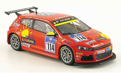 Volkswagen Scirocco GT24 1/43 Norev cgn no.114 24h nurburgring 2009 miniature