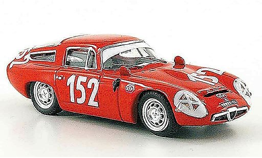 Alfa Romeo Giulia TZ1 1/43 Best no.152 giugno sutera targa florio 1970 miniature