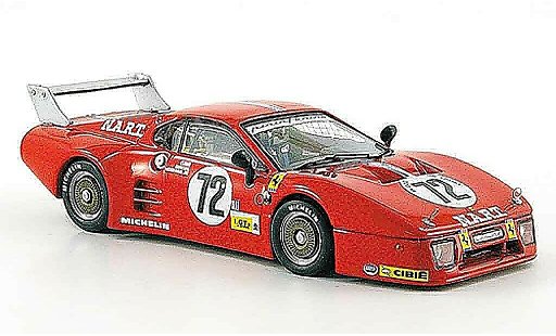 Ferrari 512 BB 1/43 Best 3.serie no.72 24h le mans 1982 miniature