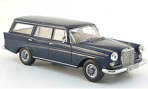 Mercedes 230 Base 1/43 Spark Universal (W 110) bleu 1966 miniature