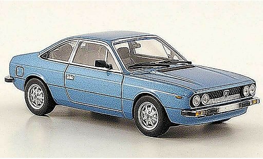 Lancia Beta Coupe 1/43 Minichamps bleu 1980 miniature