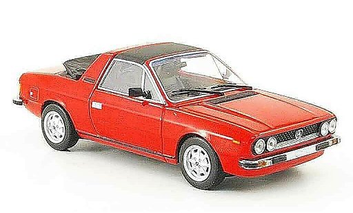 Lancia Beta Monte Carlo 1/43 Minichamps spider rouge 1980 miniature