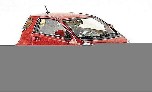 Toyota IQ Base 1/43 Minichamps rouge 2009 miniature