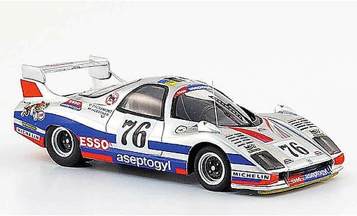 Peugeot WM 1978 1/43 Bizarre no.76 esso aseptogyl 24h le mans P76 miniature