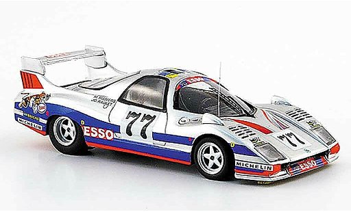 Peugeot WM 1978 1/43 Bizarre p77 no.77 esso 24h le mans P77 miniature
