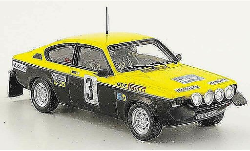 Opel Kadett C Rallye 1/43 Trofeu e no.3 sachs winterrallye 1977 miniature