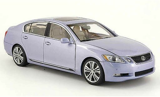 Lexus GS 450 1/18 Autoart h grise bleu miniature