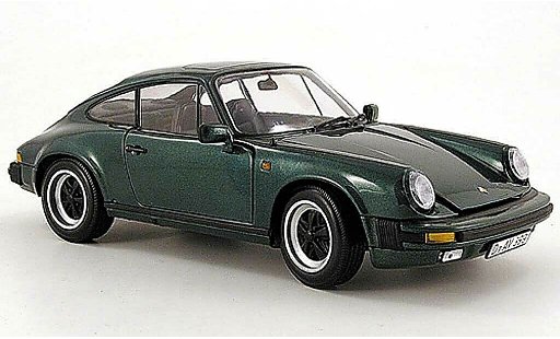 Porsche 911 3.2 1/18 Minichamps carrera verte 1976 miniature