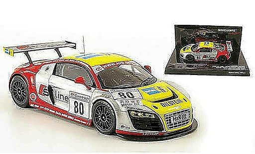 Audi R8 s tronic 1/43 Minichamps LMS No.80 Line VLN Nurburgring 2009 miniature