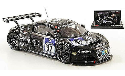 Audi R8 lms 1/43 Minichamps 2009 No.97 Playstation 24h Nurburgring miniature