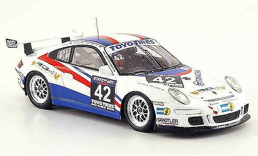 Porsche 911 GT3 CUP 1/43 Minichamps 2009 No.42 24h Dubai miniature