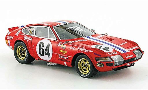 Ferrari 365 GTB/4 1/43 Red Line no.64 daytona 1977 miniature
