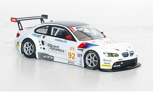Bmw M3 gt2 1/43 Minichamps E92 No.92 Rahal Letterman Racing ALMS 2009 miniature