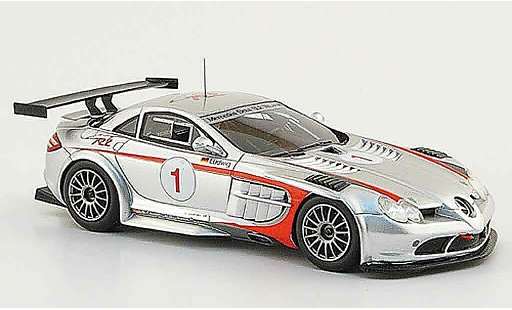 Mercedes SLR 722 GT 1/43 Spark McLaren (R 199) No.1 Club Trophy 2008 miniature