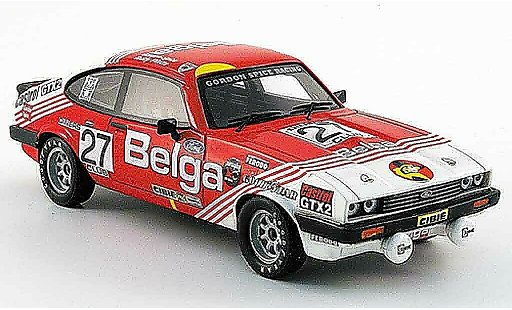 Ford Capri 3.0S 1/43 Premium X MK III 3.0 S No.27 Belga 24h Spa 1978 miniature