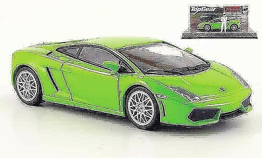 Lamborghini Gallardo LP560-4 LP560-4 1/43 Minichamps verte avec figur the stig miniature