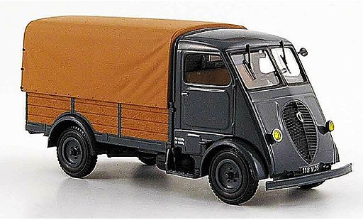 Peugeot Q3A Base 1/43 Norev bache grise marron 1952 miniature