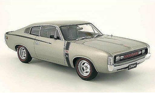 Chrysler Charger Coupe 1/18 Autoart e49 grise miniature