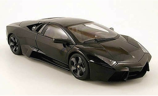 Lamborghini Murcielago Reventon 1/18 Autoart noir miniature