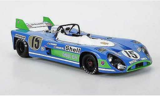 Simca Matra MS670 1/18 Spark MS 670 No.15 Pescarolo/Hill 24h Le Mans 1972 miniature