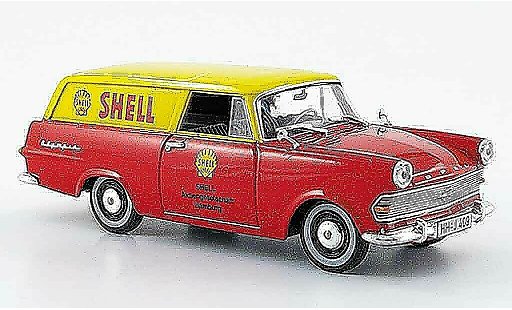 Opel Rekord P2 1/43 Starline p 2 caravan rouge jaune s 1960 miniature