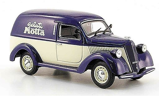 Lancia Ardea Base 1/43 Starline 800 furgoncino bleu blanche gelati motta 1951 miniature